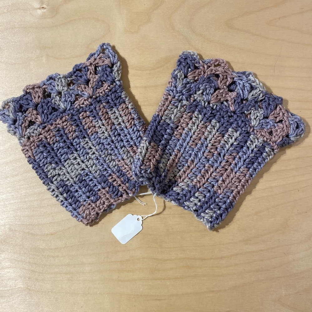 Handcrafted Multicolor Crochet Boot Topper (OV) - Picture 7 of 11